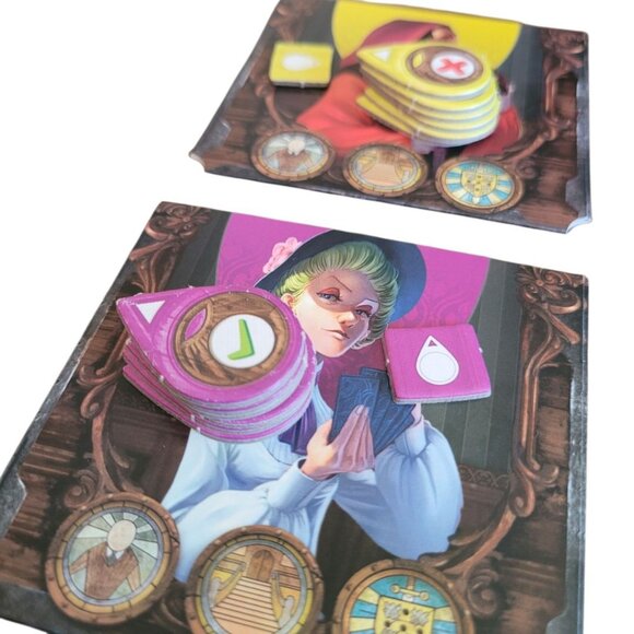 Mysterium Game Replacement Pieces Mystery Envelopes Players Pointer Characters - Picture 2 of 4